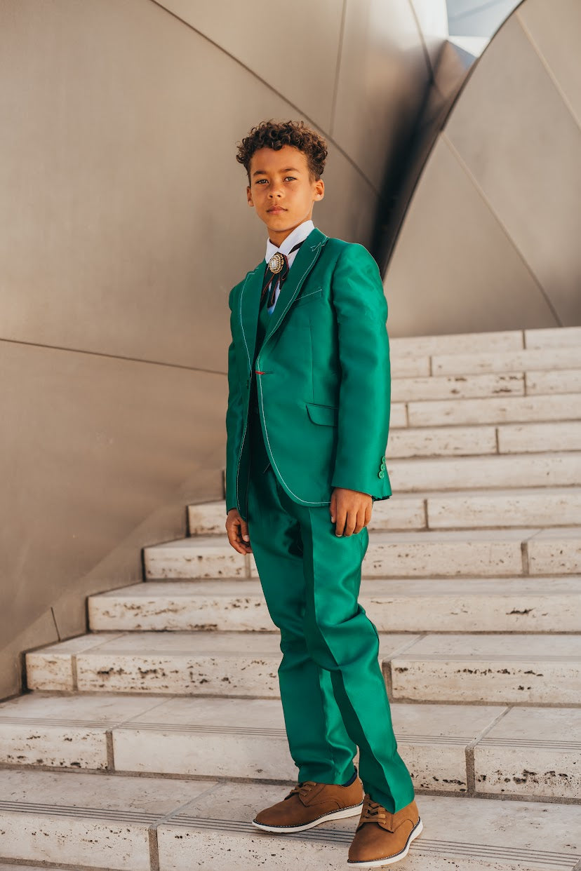 Green Formal Suit