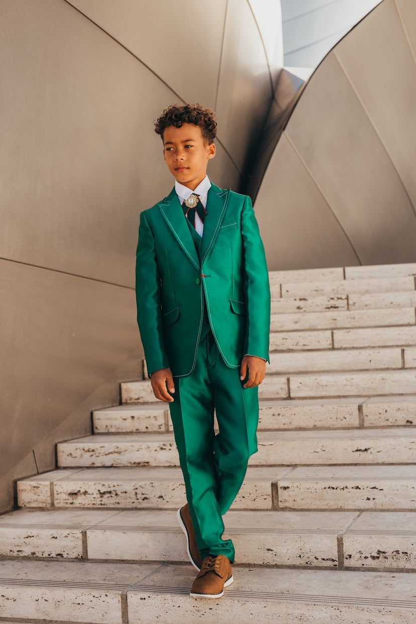 Green Formal Suit
